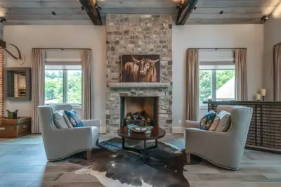 Living Space and Outdoor Area — Custom Home Builders project by Superior Custom Homes & Remodeling