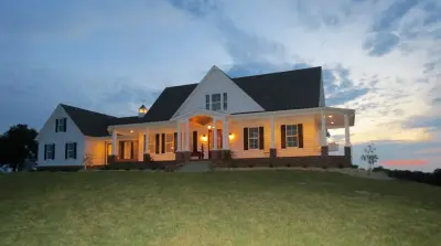 New Farmhouse Residence — Custom Home Builders project by Jim French Builder