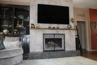 Fireplace restoration — Custom Home Builders project by Chellyanna - Custom Homes, Additions, Renovations