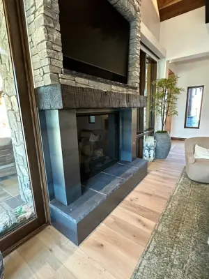 Fireplace Designs — Custom Home Builders project by Arana Construction Inc