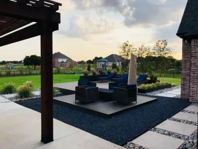 TRANSITIONAL OUTDOOR ENTERTAINING by Blount Designs