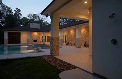 Contemporary Design Inspired by Frank Lloyd Wright — Custom Home Builders project by J.W. Neathery Custom Home Craftsman