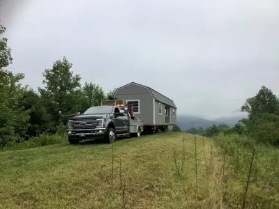 Complimentary Transport and Installation Offered — Custom Home Builders project by FIRST TIER- Sheds & Structures