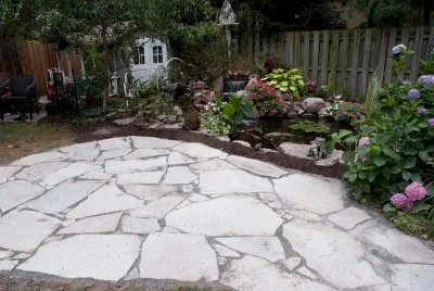Flagstone Patio — Landscape Construction project by Aerate 1 Landscaping & Ponds, Inc in Downers Grove