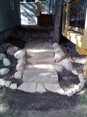 Kevin & Deb — Landscape Construction project by Aesthetics, Inc. in Lincoln