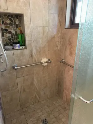 Renovation of Guest Bathroom — Custom Home Builders project by Palerider Construction LLC