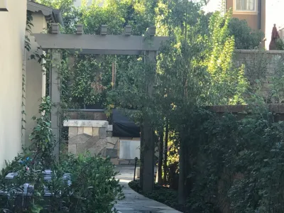 New Home in the OC. — Landscape Construction project by Alford's English Gardens Inc in Huntington Beach