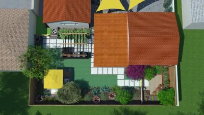 3D rendering - Outdoor living by Alford's English Gardens Inc