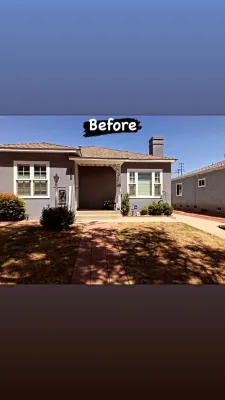 Little Cottage in Long Beach — Landscape Construction project by Alford's English Gardens Inc in Long Beach