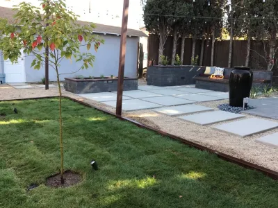 Modern Garden — Landscape Construction project by Alford's English Gardens Inc in Los Angeles