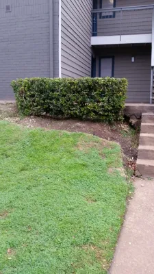 Erosion Control -before — Landscape Construction project by All America, Inc.