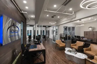 Homoly Workspace — Custom Home Builders project by Homoly Design + Build