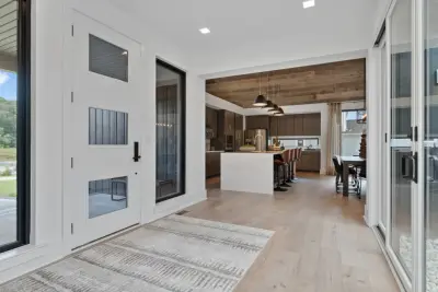Huka Falls Contemporary Escape: Greenville - Spartanburg, SC — Custom Home Builders project by Schumacher Homes