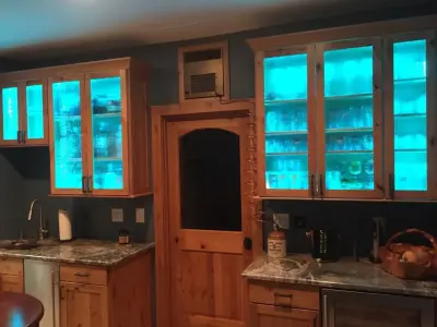 JRL Renovation and Wine Storage — Custom Home Builders project by Lamon & McDaniel Builders