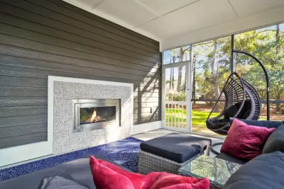 Water Oak at Kill Devil Hills, Outer Banks - Carrington Model — Custom Home Builders project by SAGA Realty & Construction