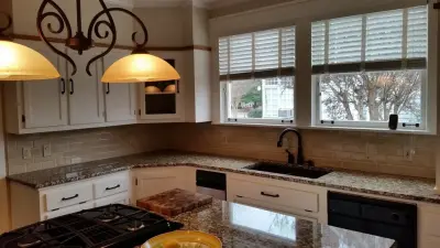 Stunning Kitchen and Bathroom Renovation — Custom Home Builders project by L & L Development, Inc