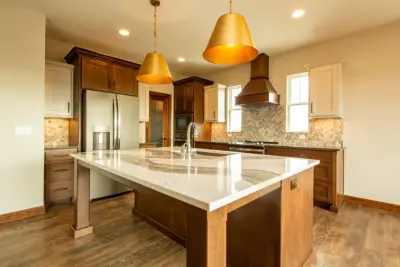 Countryside Culinary Space — Custom Home Builders project by Dultmeier Homes Inc