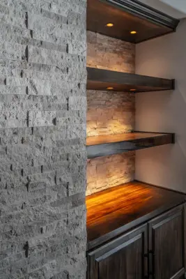 Fireplace Enhancement — Kitchen Remodeling project by KHB Construction Inc.