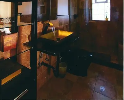 Suspended bathroom basin — Kitchen Remodeling project by Gatesman Kitchen & Bath