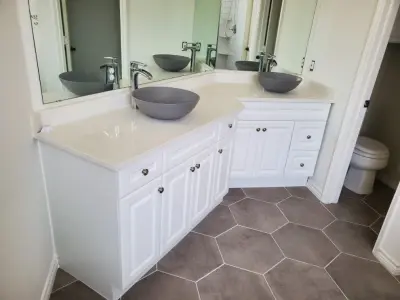 Frisco Complete Bathroom Renovation — Kitchen Remodeling project by Revive And Renew Remodeling LLC