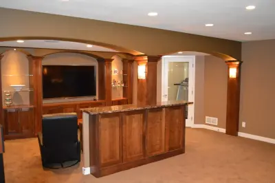Pewaukee Basement Renovation — Kitchen Remodeling project by Advantage Design + Remodel