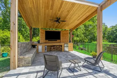 From Culinary Space to Pergola Oasis: Revamping Your Home's Core and Retreat — Kitchen Remodeling project by Rafael Inc
