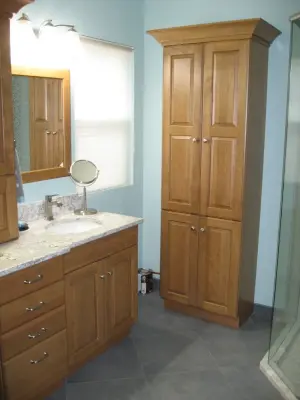 Modern Bathroom in Ft. Collins — Kitchen Remodeling project by Kitchen & Bath Design Center