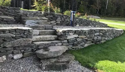 American Landscape INC. - Retaining Wall Construction in Sharon, MA