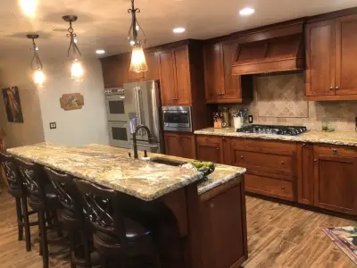 Comprehensive Traditional Kitchen Makeover — Kitchen Remodeling project by NCD Cabinets & Construction Inc.