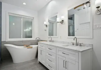 Galleria Bathroom Remodel Project — Kitchen Remodeling project by Big City Construction Co
