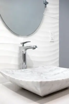 Restroom Showcase — Kitchen Remodeling project by SB Construction & Remodeling