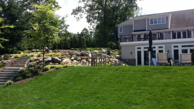 Anderson Landscapes Inc - Retaining Wall Construction in Dix Hills, NY