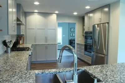 Geist Modern Kitchen — Kitchen Remodeling project by Trillium Cabinet Company