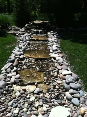 Streams — Landscape Construction project by Anderson Pond Design