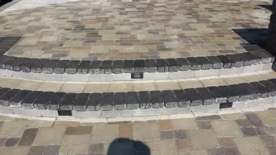 Bellville project — Landscape Construction project by Apex Landscape And Brick Services LLC