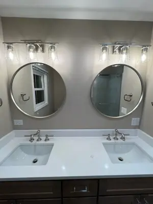 Glenview Restroom — Kitchen Remodeling project by Premier Kitchen & Bath Remodeling
