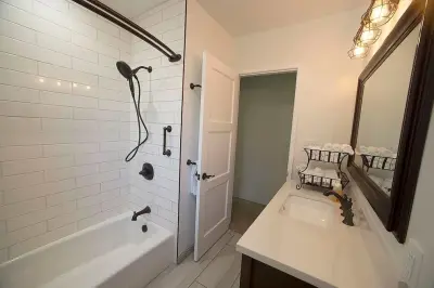 Stunning Bathroom Renovation — Kitchen Remodeling project by S & S Construction