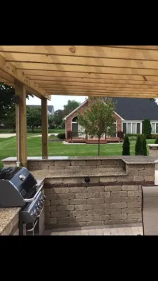 Pergolas — Landscape Construction project by Apex Landscape And Brick Services LLC