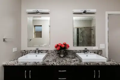 Grandview Restroom — Kitchen Remodeling project by More Brothers Construction
