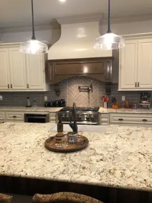 Stone Kitchen Design — Kitchen Remodeling project by Southern Marble Specialties