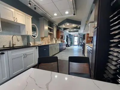 Our Display Space — Kitchen Remodeling project by Prestige Renovations