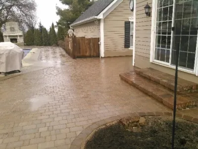 Paver Stone Winter Project — Landscape Construction project by Aquatic Design & Supplies, Inc.