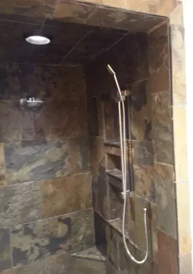 Eco-Friendly Restroom — Kitchen Remodeling project by J. Edward Renovations LLC.