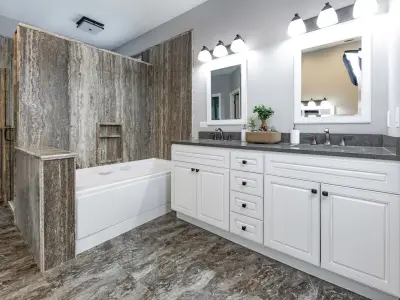Gretna Envisioned Bathroom — Kitchen Remodeling project by Re-Bath Omaha