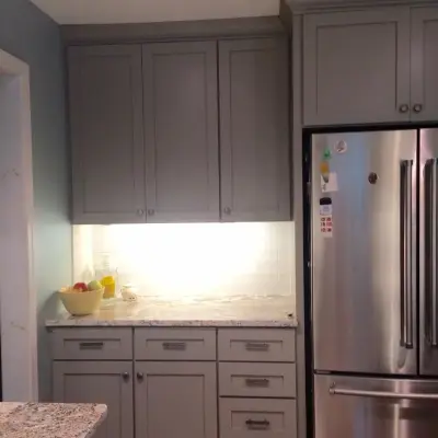 Monochrome Kitchen Design — Kitchen Remodeling project by Annapolis Heirlooms