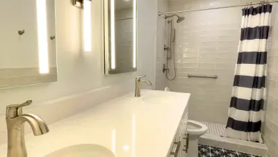 Reston, VA Guest Bathroom Renovation — Kitchen Remodeling project by My Kitchen And Bath