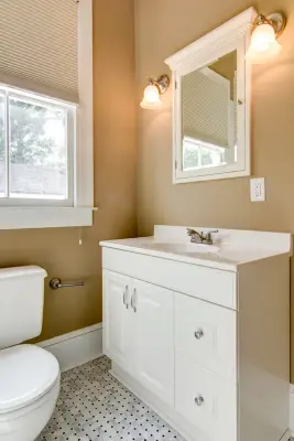 Hedrick Guest Bathroom Upgrade — Kitchen Remodeling project by Centerbeam Construction