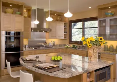 Modern Kitchen Renovation in Haddon Rd., Oakland — Kitchen Remodeling project by Custom Kitchens By John Wilkins, Inc.