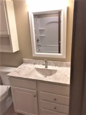 Bathroom Remodel Project — Kitchen Remodeling project by D.W. Planker, Inc