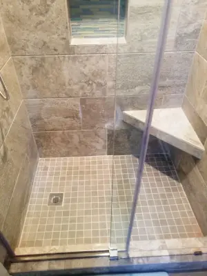 Hampstead Primary Bathroom Renovation — Kitchen Remodeling project by Cape Fear Kitchen And Baths